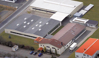 Das Firmengebäude der KMW Parth GmbH 